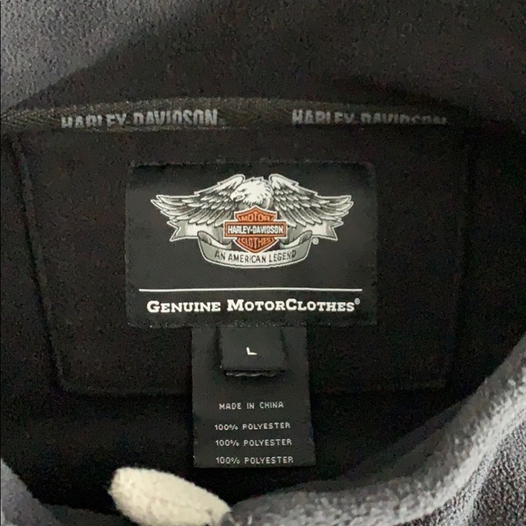 Harley zip fleece jacket - Picture 3 of 4